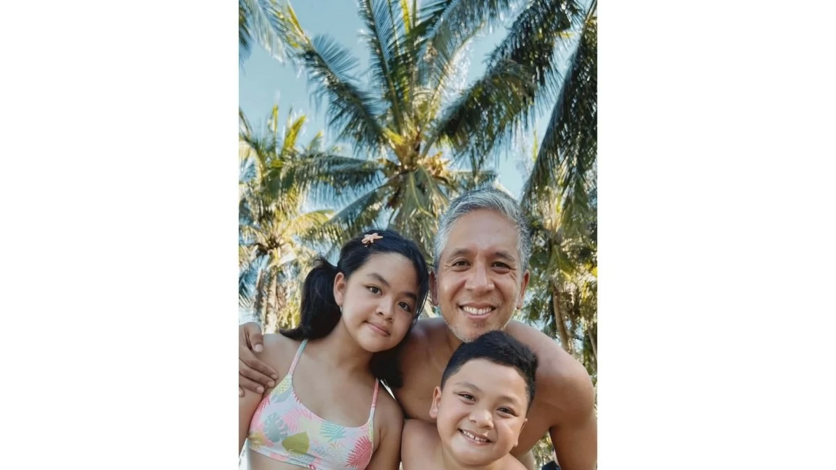 Raoul Reinoso and his family