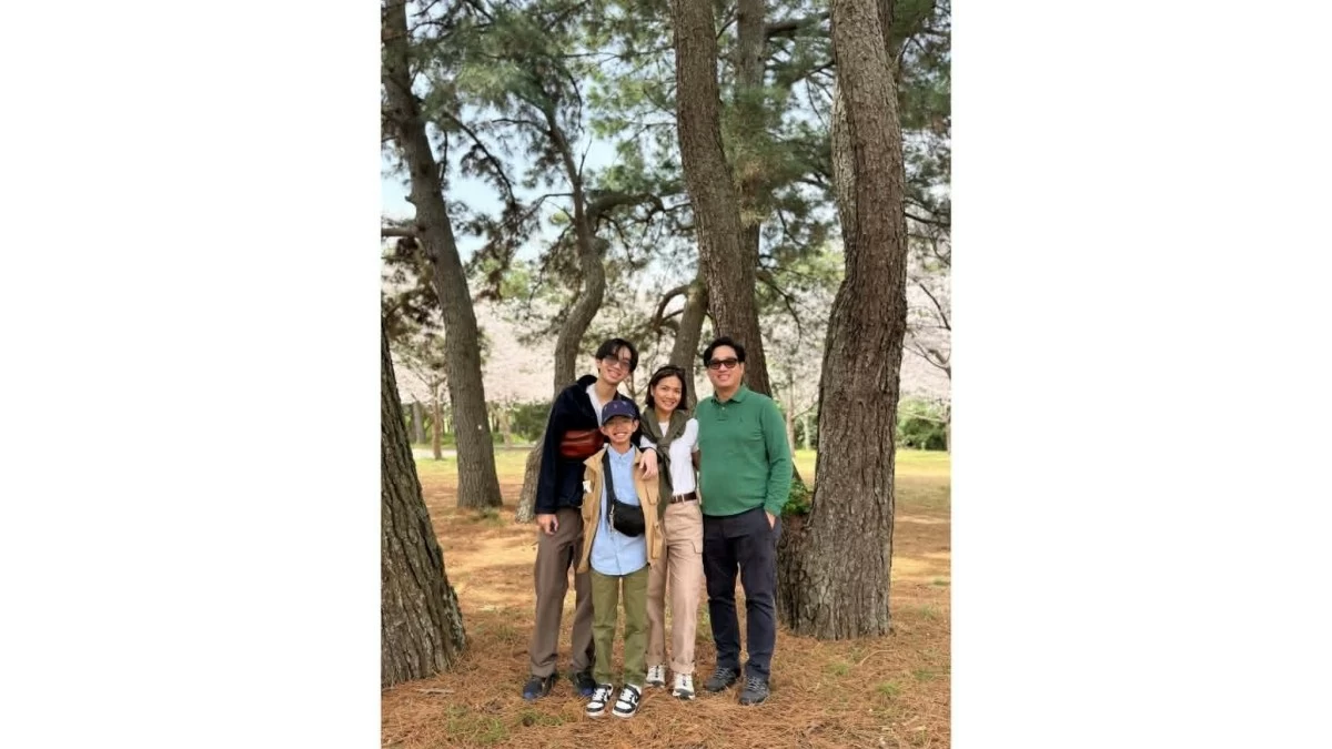 Wesley Panutat and his family