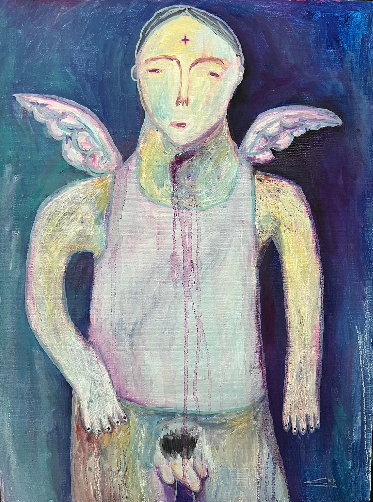 'STILL ALIVE,' 24x18 inches, oil on canvas, 2026