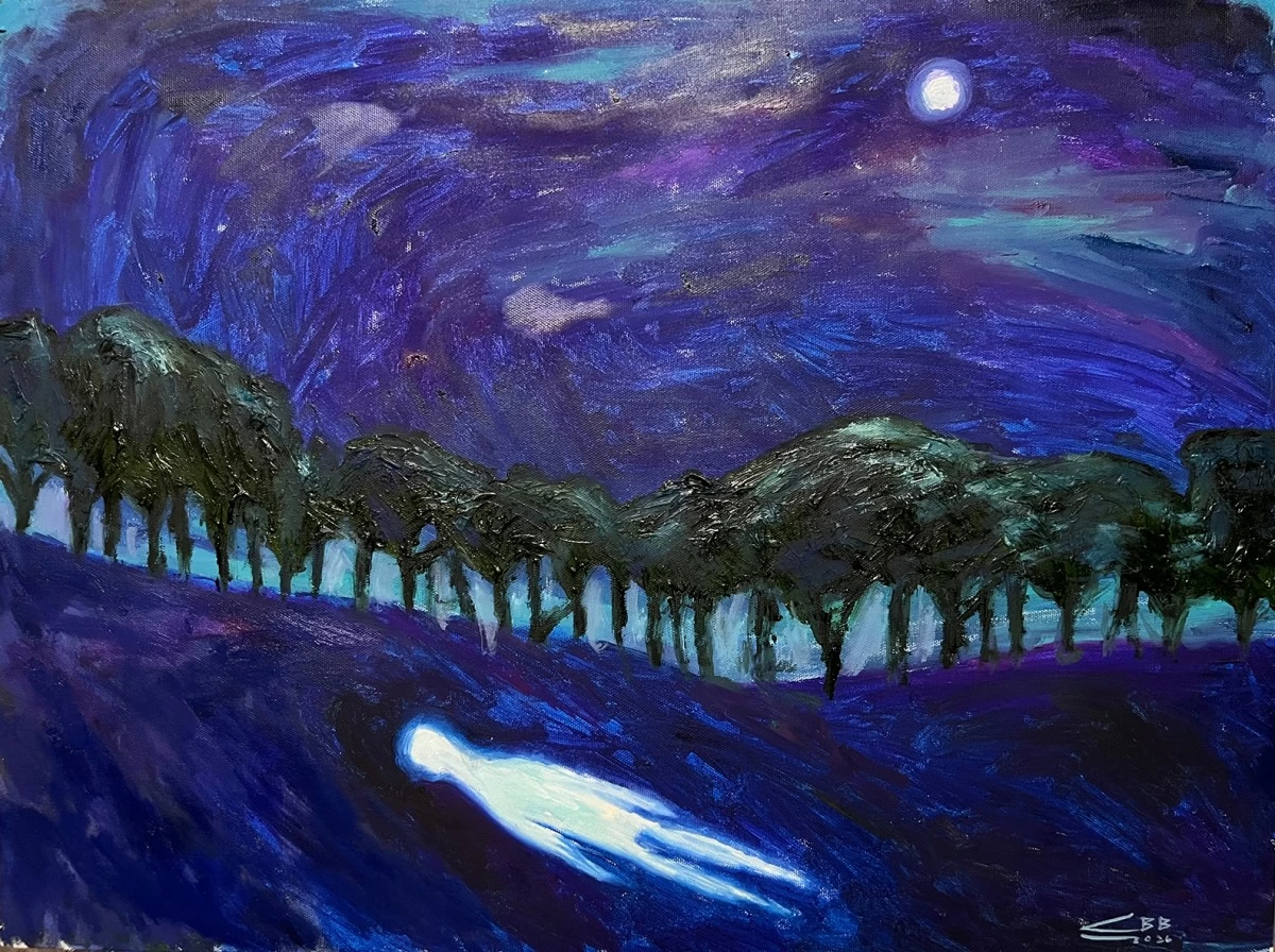 'DEVOTION,' 18x24 inches, oil on canvas, 2026