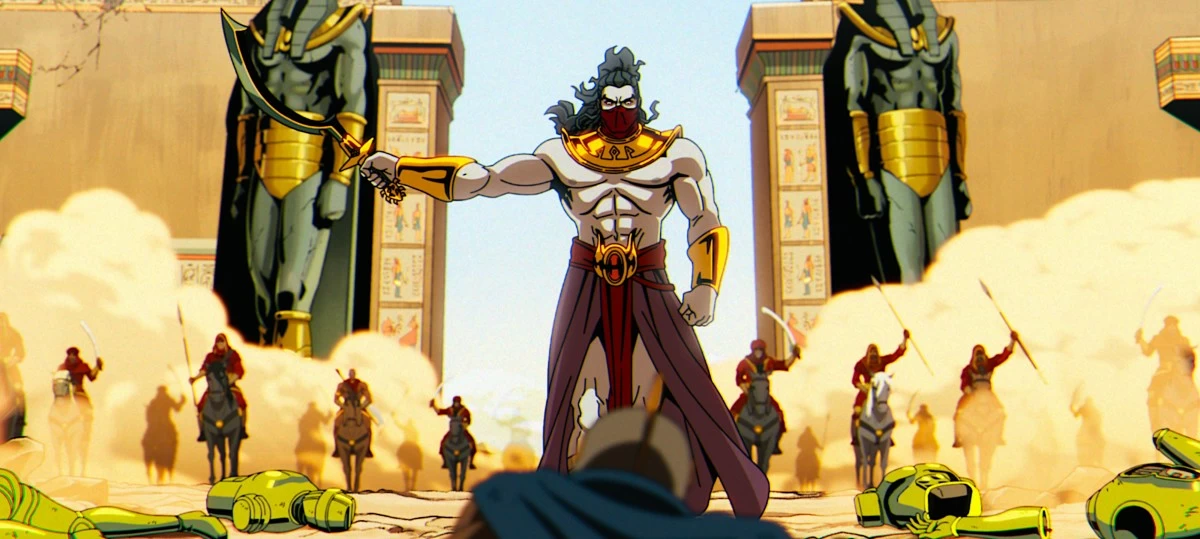 En Sabah Nur (voiced by Cal Dodd) in Marvel Animation's X-MEN '97 Season 2, exclusively on Disney . Photo courtesy of Marvel. © 2026 Marvel. All Rights Reserved.