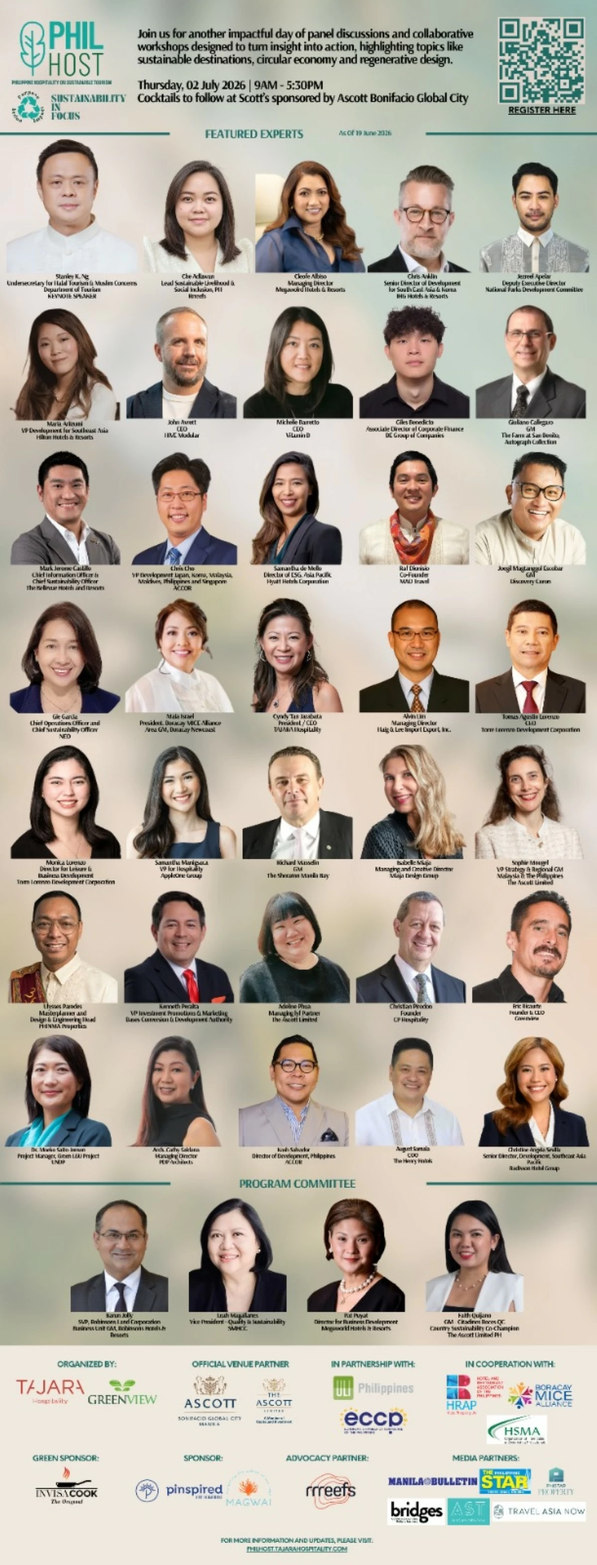 Philhost 2026 speaker lineup