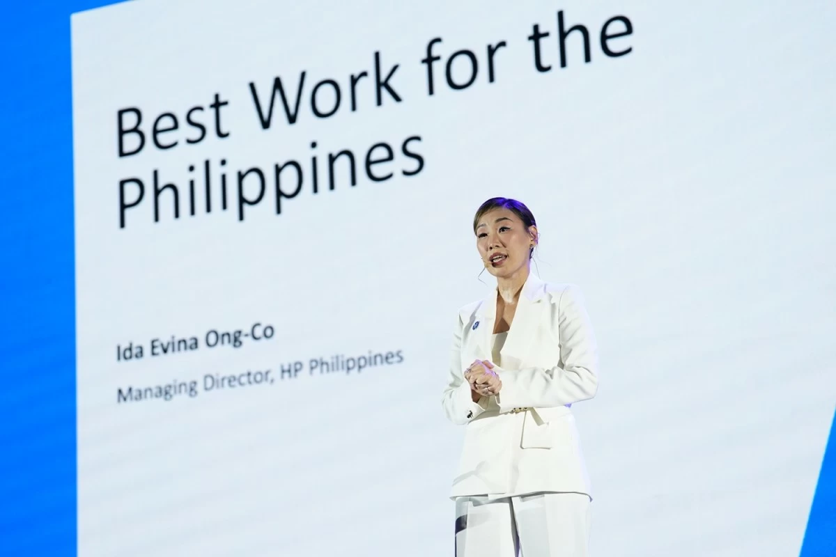 Ida Evina Ong-Co, managing director of HP Philippines, at HP Elevate 2026.