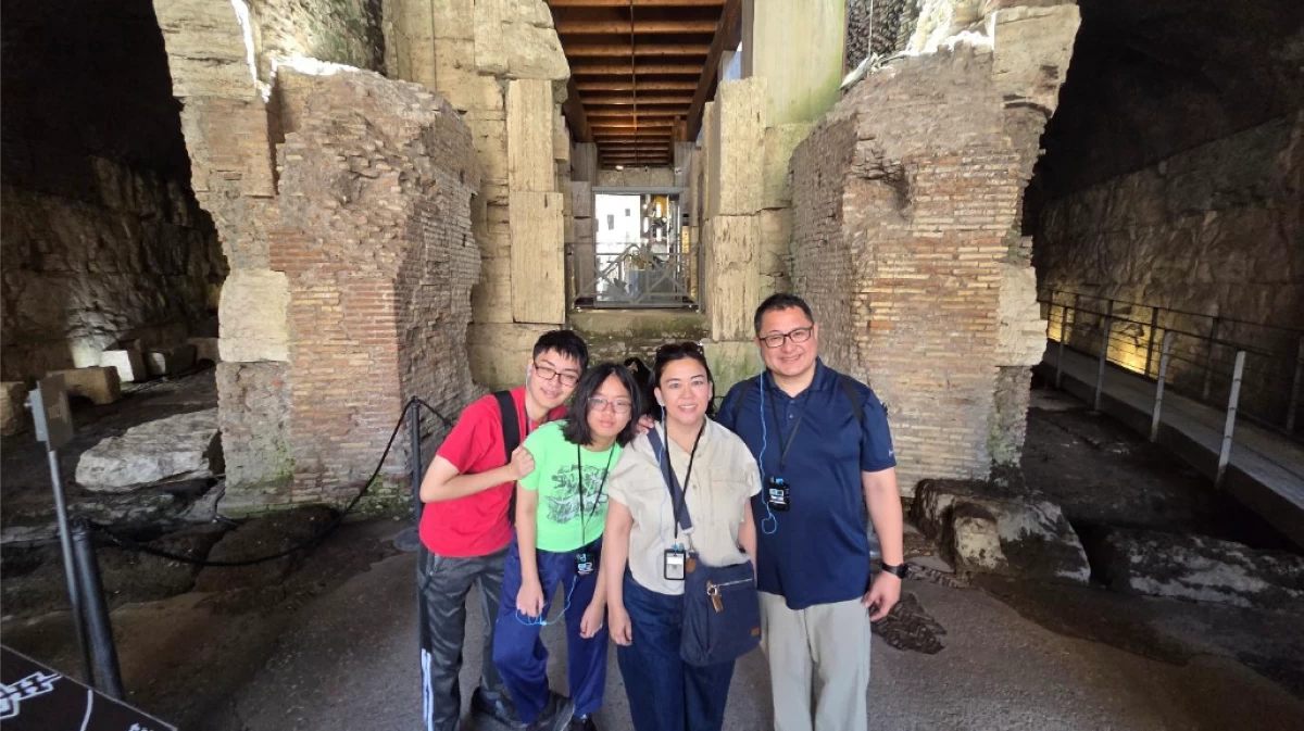 The author and his family