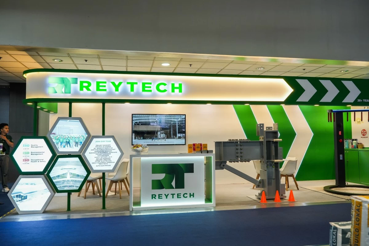 Reytech Construction and Development Corporation returns to Philconstruct Manila 2026 at the SMX Convention Center highlighting Pre-Engineered Buildings (PEBs). (Photo: Reytech)