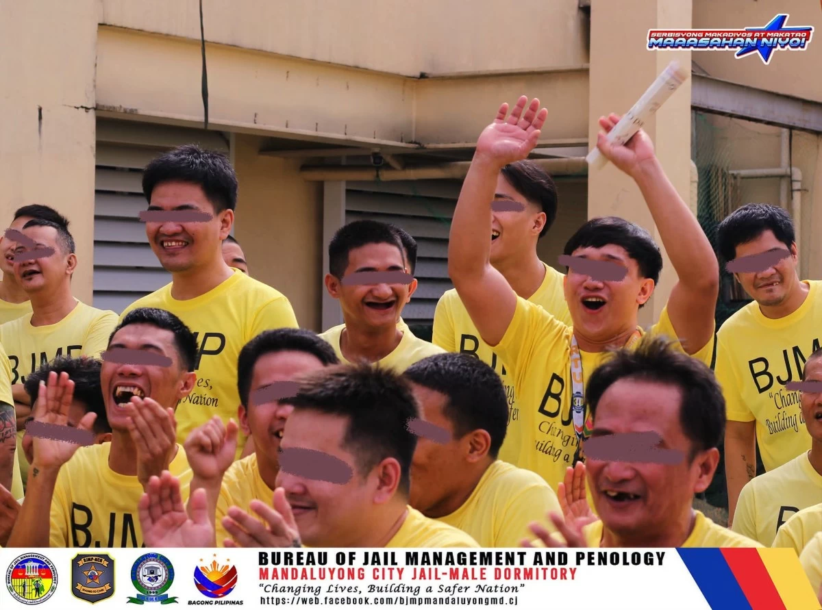 The Mandaluyong City Jail Male Dormitory (MCJMD) holds its 