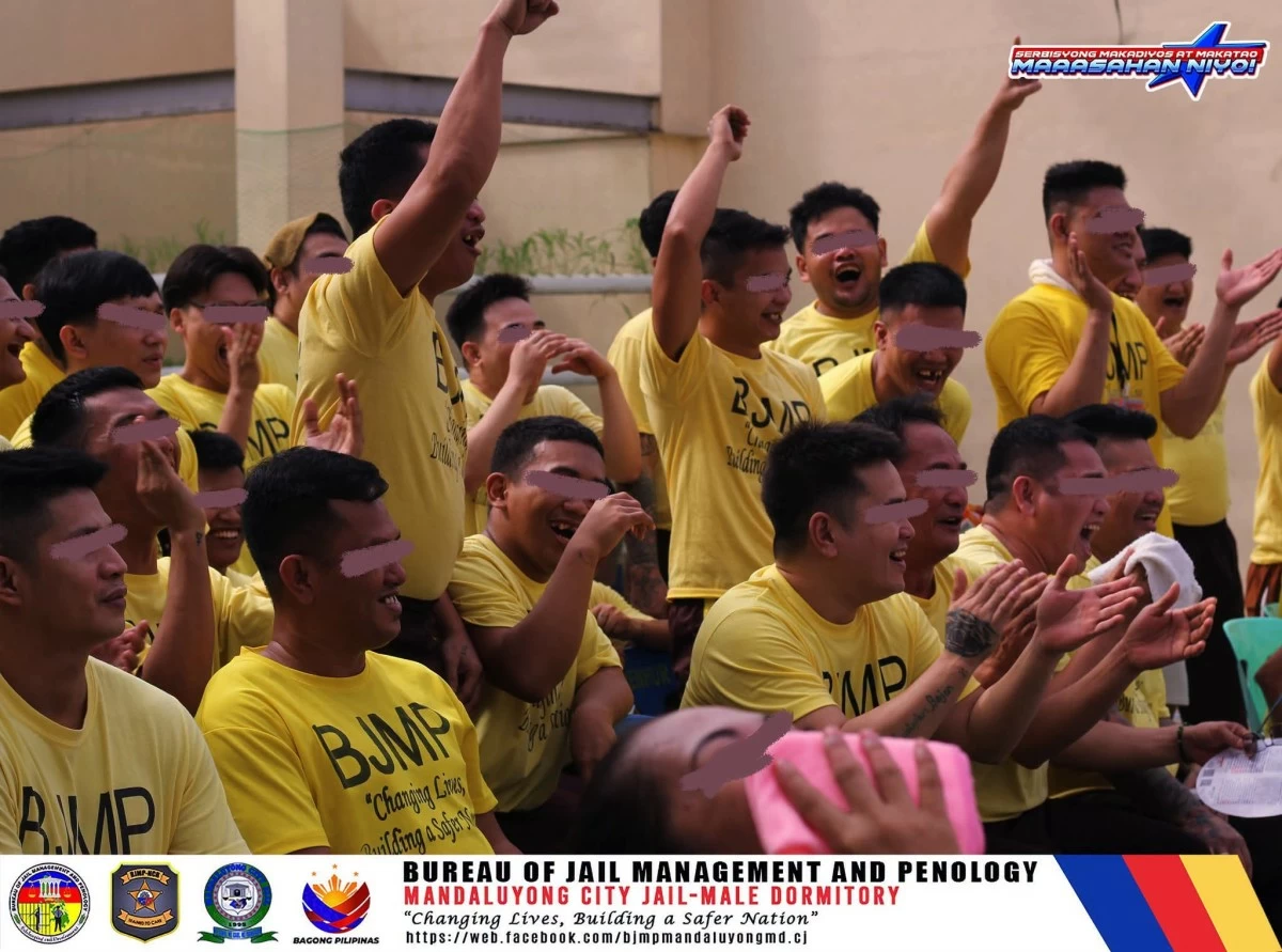 The Mandaluyong City Jail Male Dormitory (MCJMD) holds its 