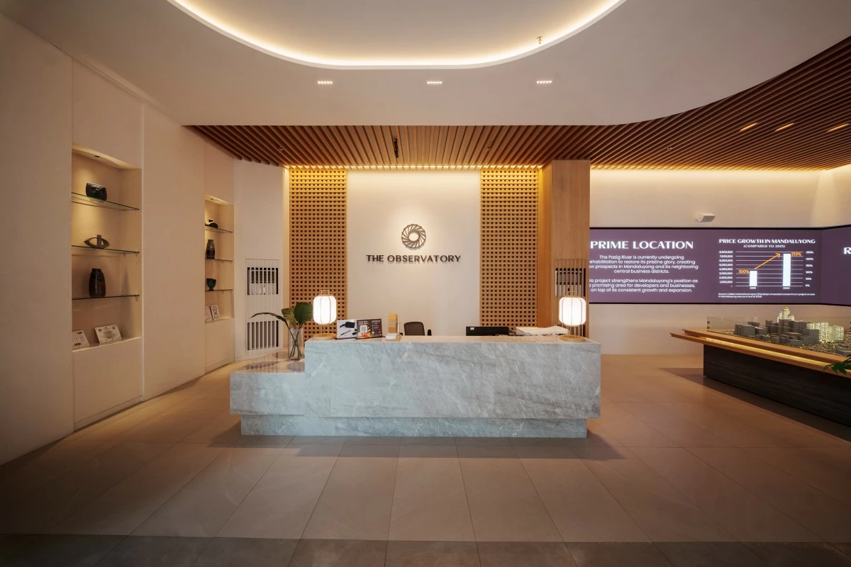 The Observatory Sales Pavilion along Pioneer Street is where you can experience the vision behind Mandaluyong's newest landmark address. (Photo: Federal Land)