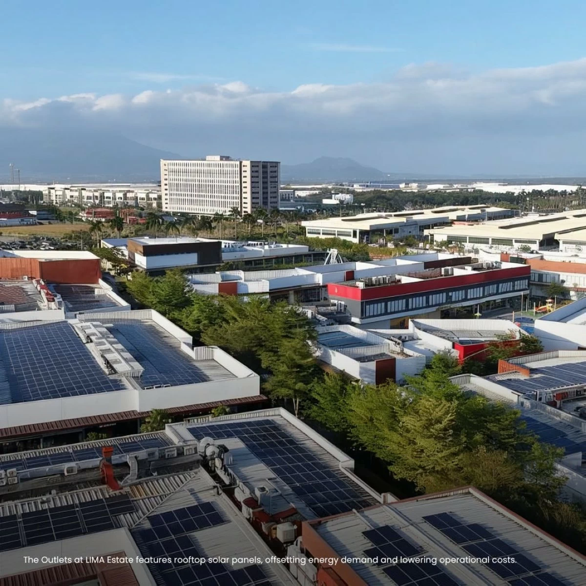 Lima Estate is the first masterplanned business district in Batangas. (Photo: Aboitiz Economic Estates)