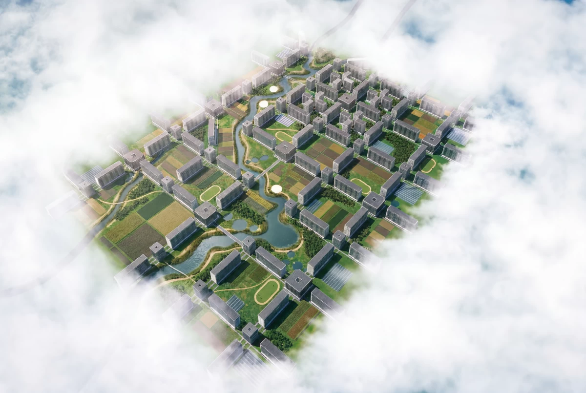 Proposed design concept for ecological democracy (Artist's perspective: Nicholai Go)