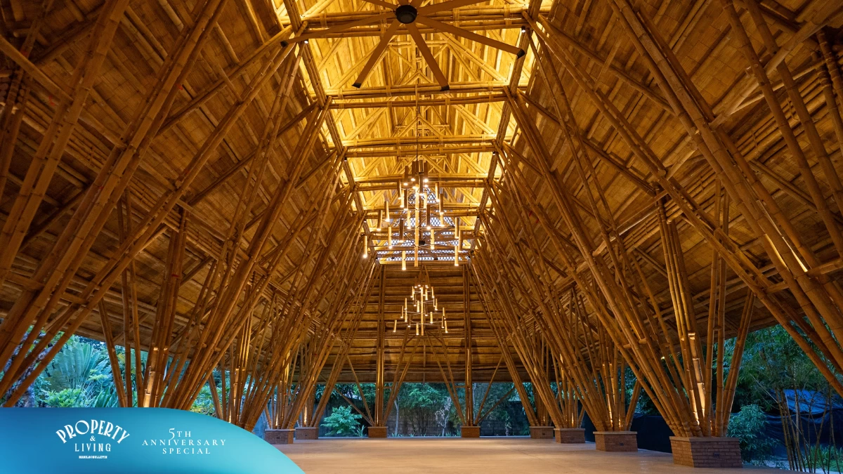 Inside the Bamboo Pavilion (Photo: Kawayan Collective)