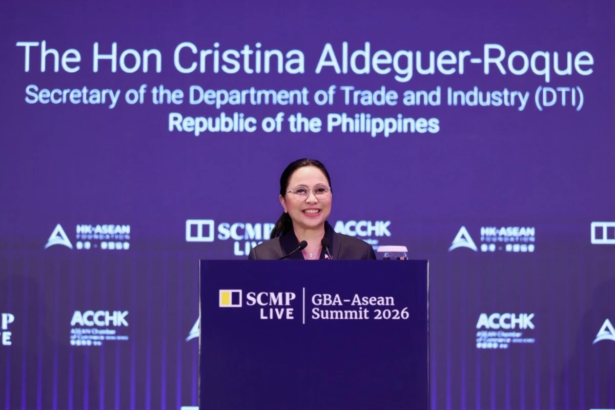 Department of Trade and Industry Secretary Cristina A. Roque