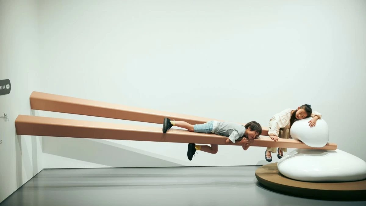 LIFESIZE ART Interact with the arts at M  Design Ah Exhibition (Photo Keisuke Kitamura)