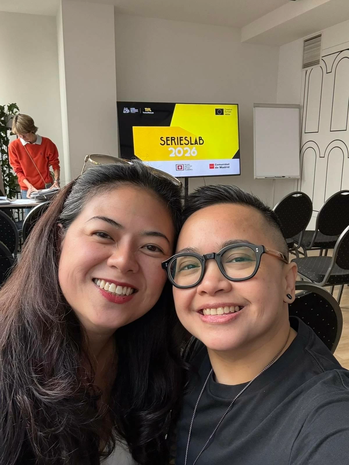 Liza Diño Seguerra and Ice Seguerra in Poland for their Series Lab in preparation of their series Never The Bride