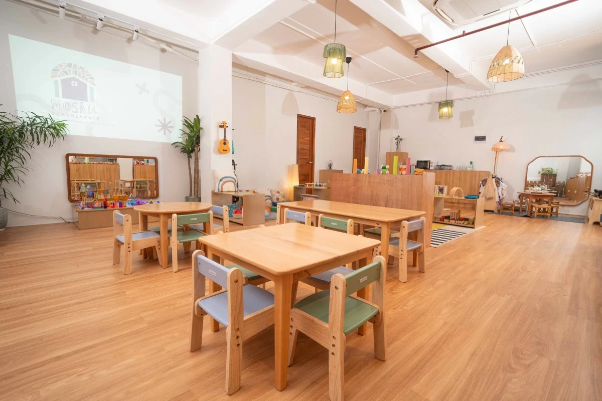 Mosaic Schoolhouse is designed to feel like a welcoming second home for every child.