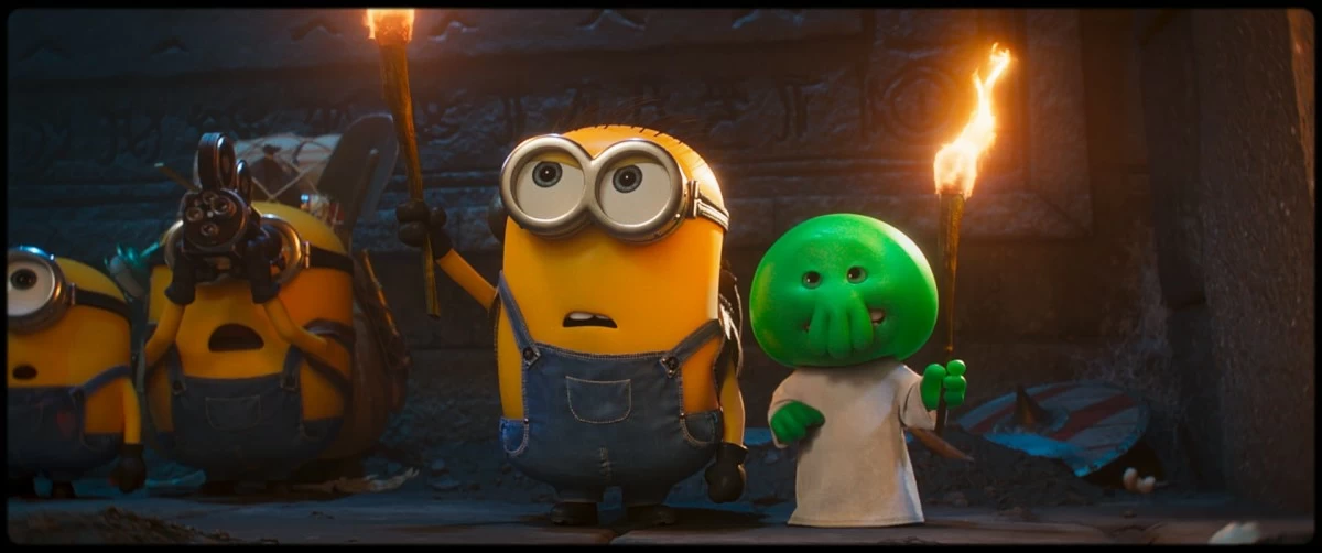 FROM SOUTH PARK TO MINIONS Trey Parker voices the film's villain, a monster named Goomi.