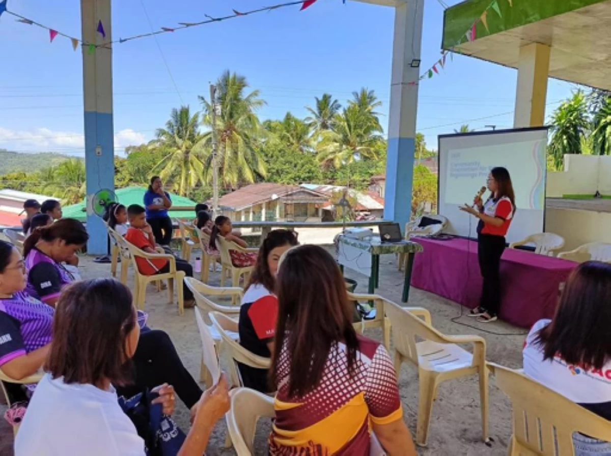 Community orientation, teachers, parents, pupil leaders and barangay officials