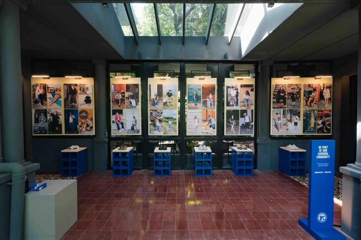 One of the Philippines by Foot exhibits at The Henry Hotel (Photo: Birkenstock)