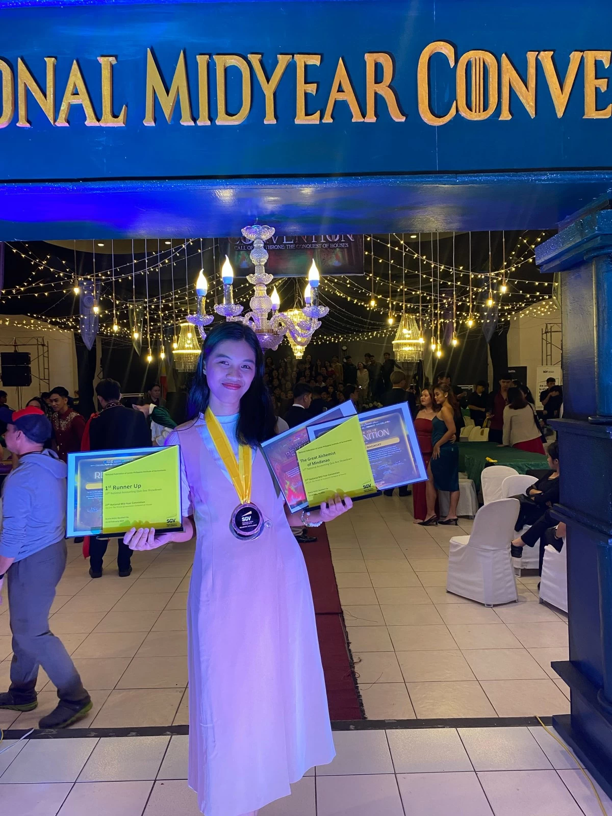 Angle turns her SM Scholarship into triumph—Top 6 CPALE performer and national award winner, proving that faith over fear leads to excellence.