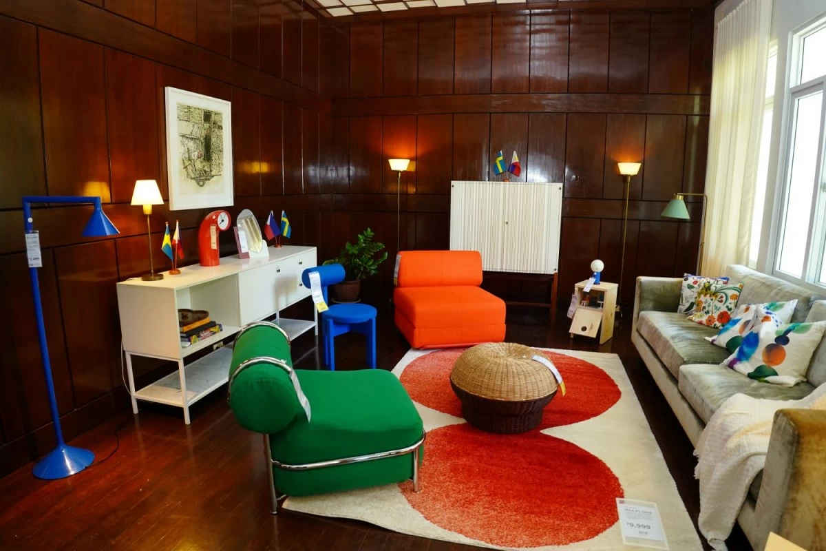 Fun, colorful, and fit for an Ambassador’s residence. The PS Collection, known for its quirky pieces, adds a playful touch to Sweden’s official residence in Manila. (Photos: Ikea Philippines)