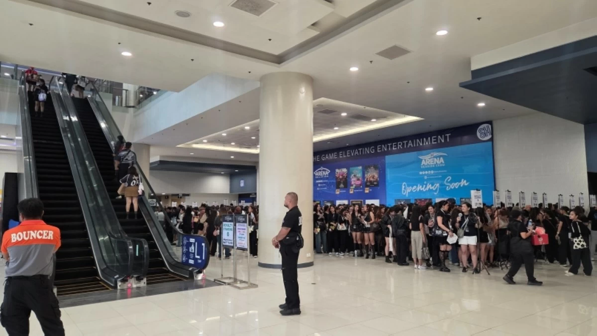 EXO's EXhOrizon in Manila concert (Photo from Pulp Live World's X account) 