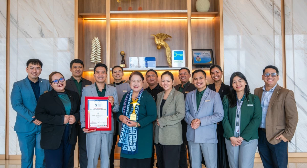 Lanson Place Mall of Asia, Manila recognised as a Happy Employer Brand 2026, celebrating a workplace where people thrive