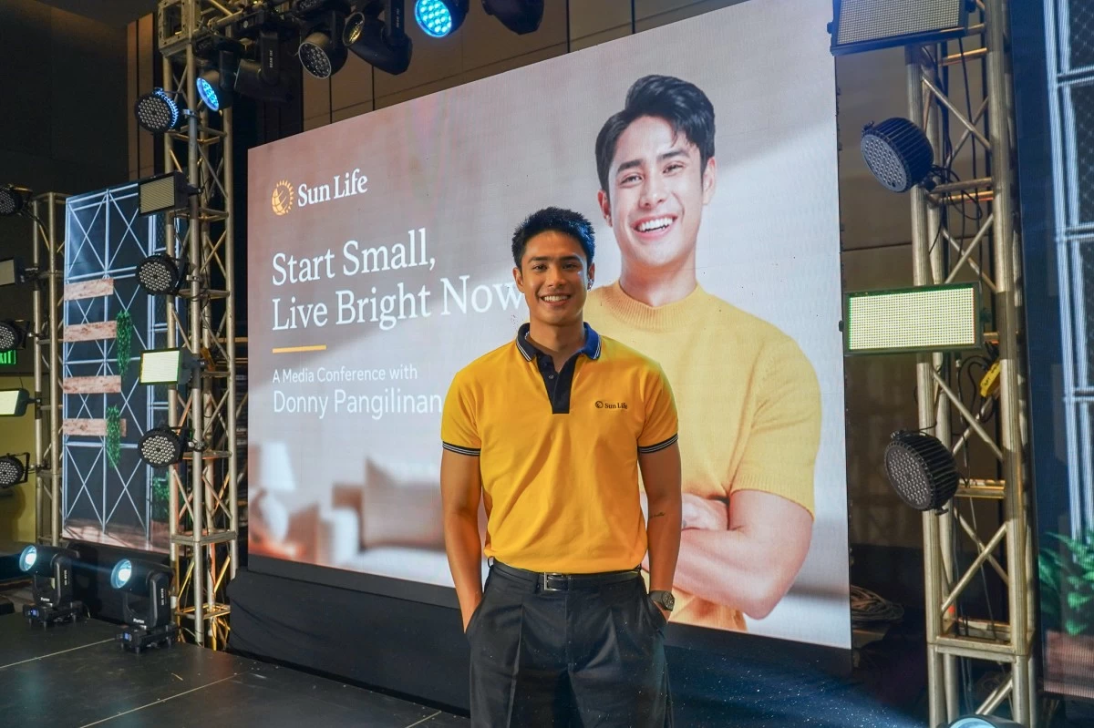 Donny Pangilinan at the Start Small, Live Bright Now MediaCon
