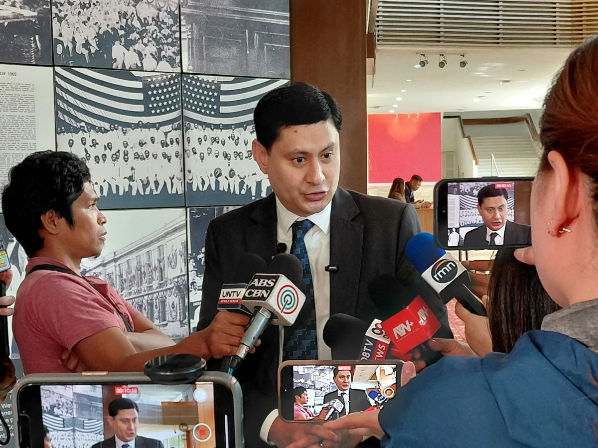 Iloilo 3rd district Rep. Lorenz Defensor (Ellson Quismorio/ MANILA BULLETIN)