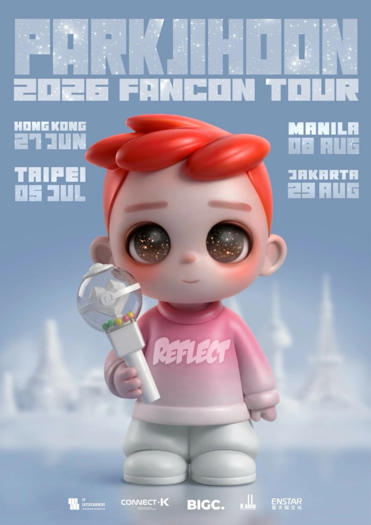 The fancon tour originally included Manila (X) 