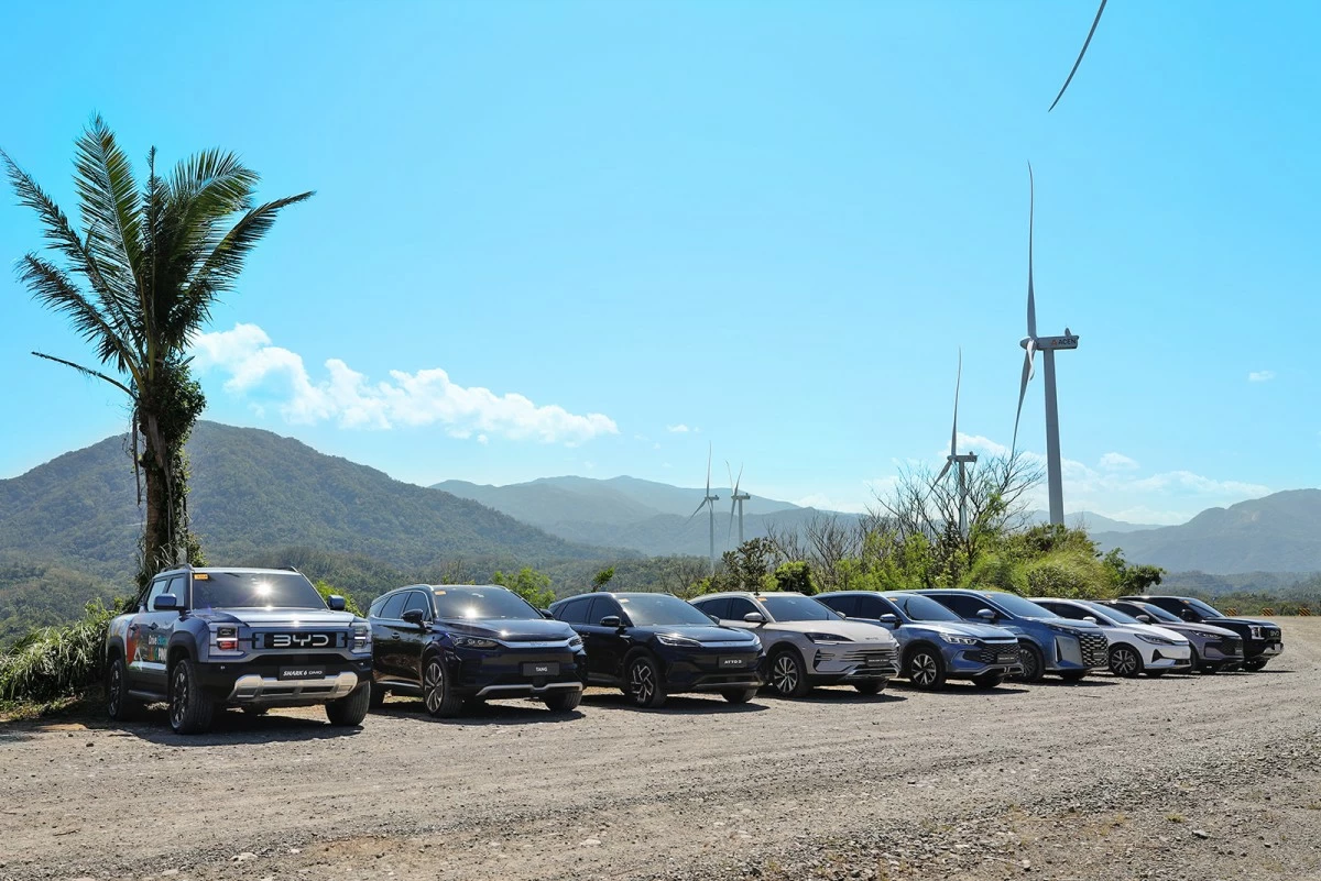 BYD Philippines' New Energy Vehicle lineup