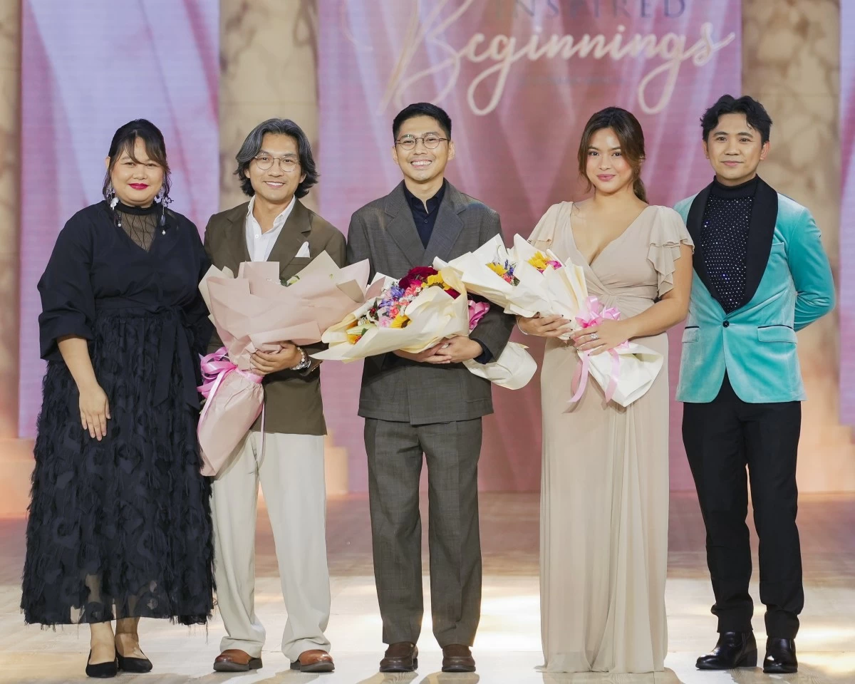 Stephanie Cabrejas, Director of Marketing & Communications of Conrad Manila; Erron Ocampo, Main Photographer of Metrophoto; Archel Miranda, CEO of Amady; Mika Yllana, representative from Niceprint; and Rusty Dongaol, Asst. Manager - Marketing & Communications of Conrad Manila
