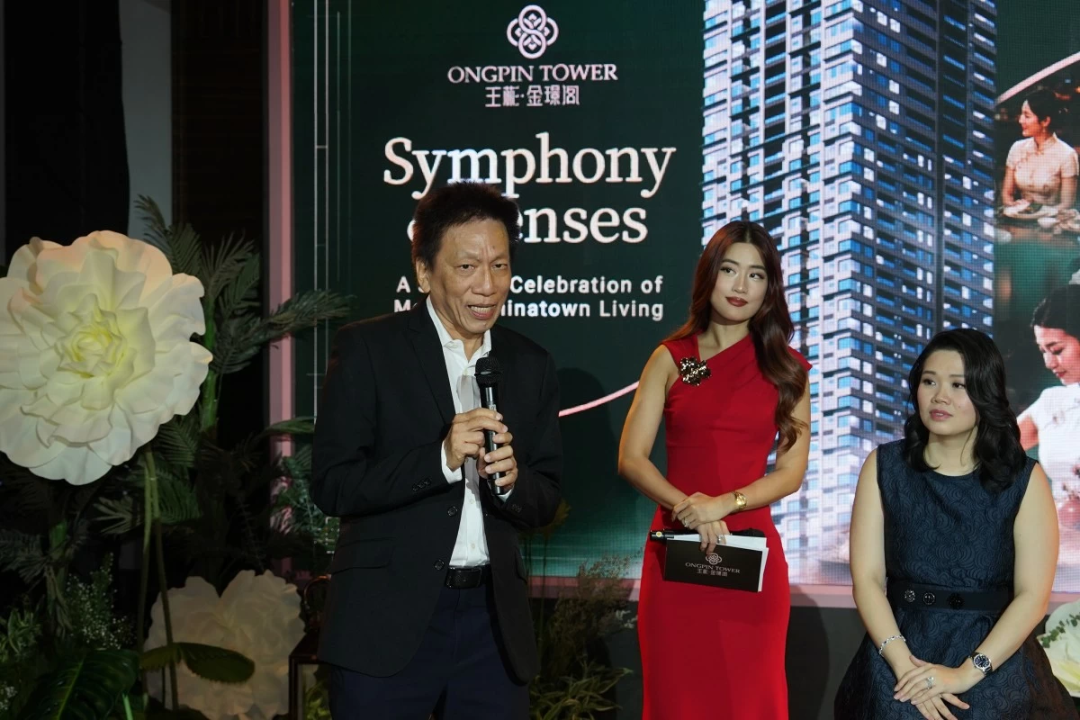 Ar. Miguel Ocampo Tan, the lead architect, shared some of his thoughts about Ongpin Tower (Photo: Keen and Worth Property Developers Inc.)