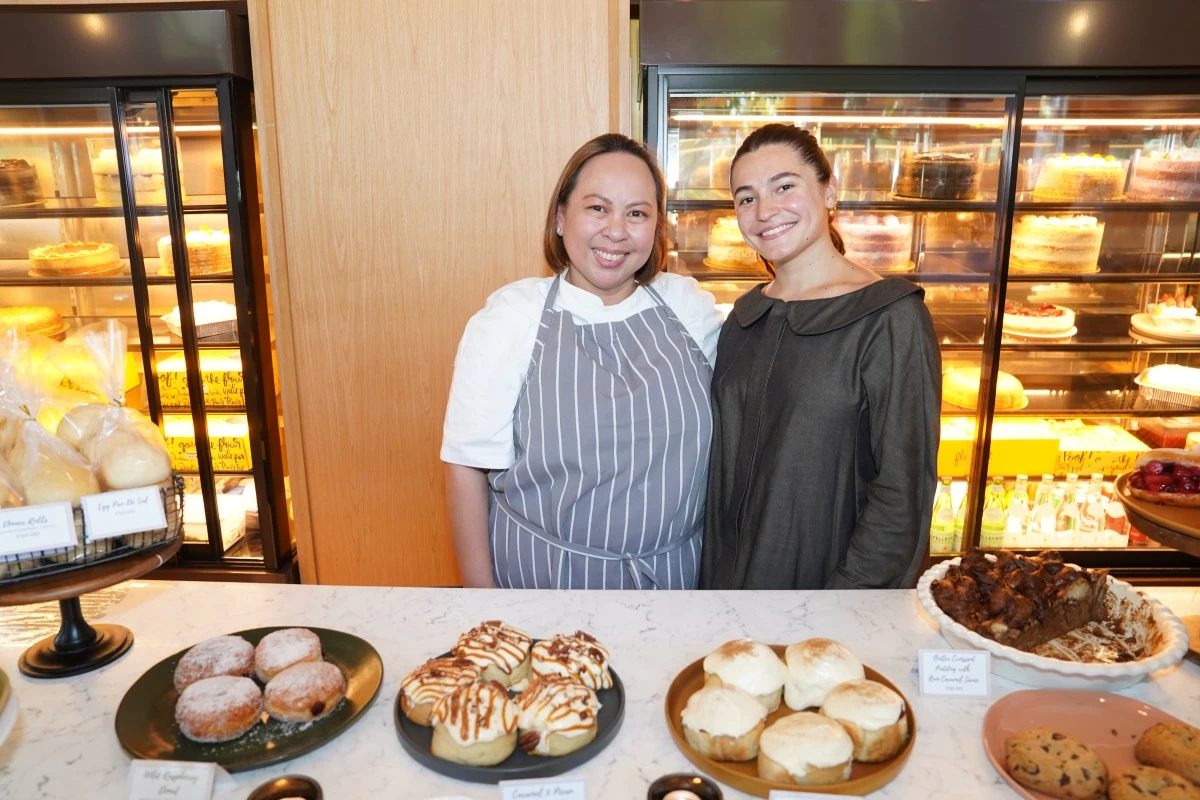 Chef Rhea Sycip and Bea Zobel Elizalde of Flour Pot
