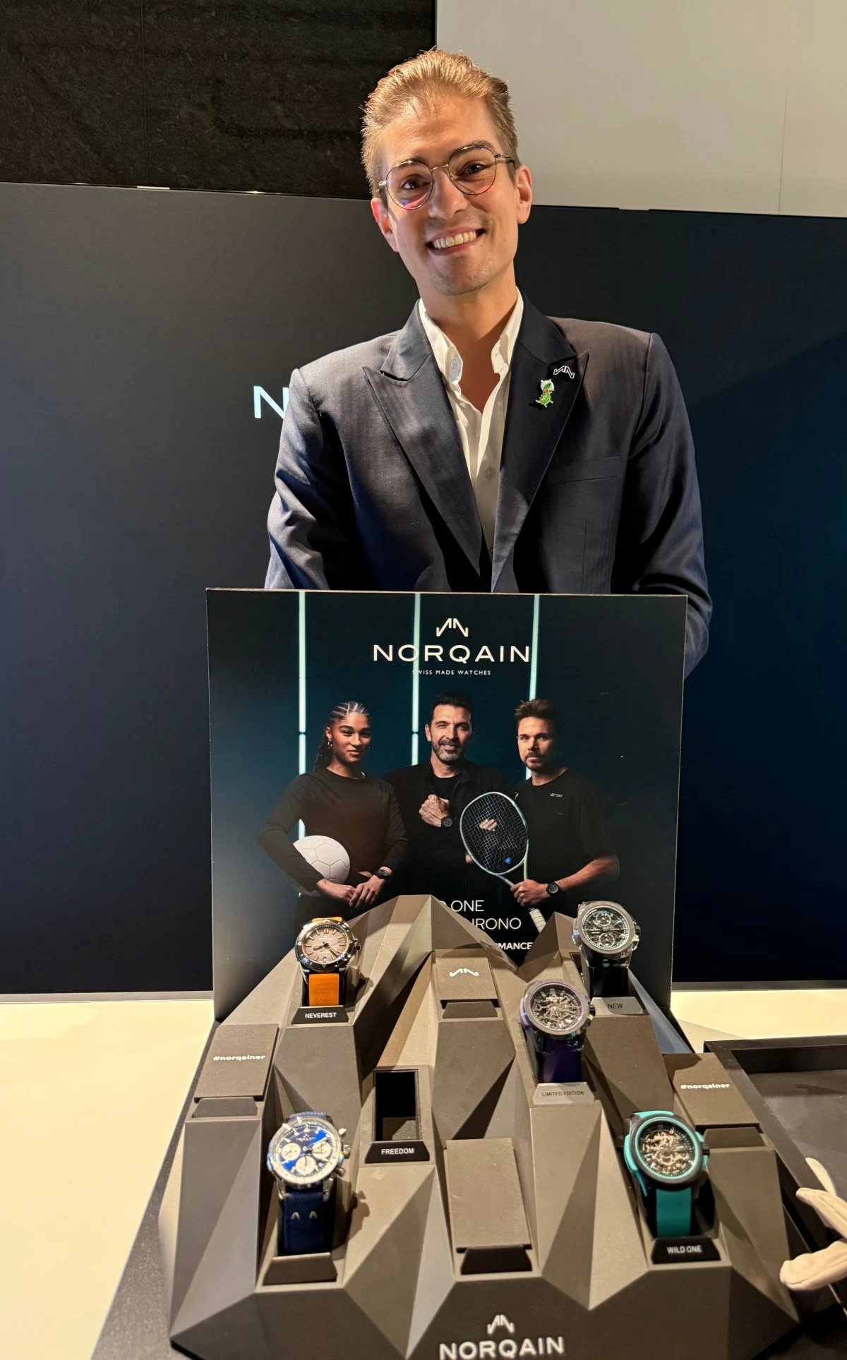 Norqain at the Lucerne Watch Week.