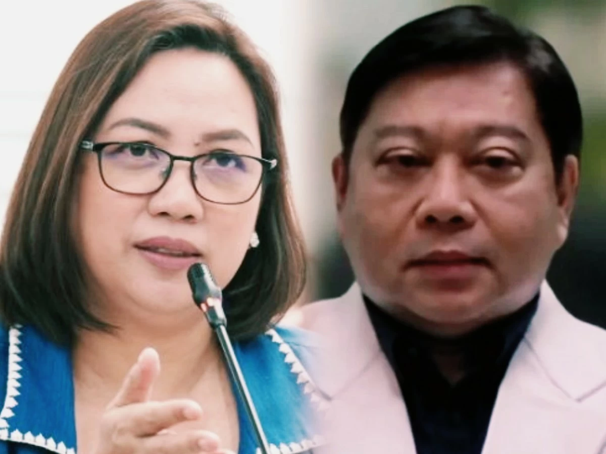 Iloilo 1st district Rep. Janette Garin (left), DOH Secretary Jose Brittanio Pujalte Jr. (PPAB, PTV)
