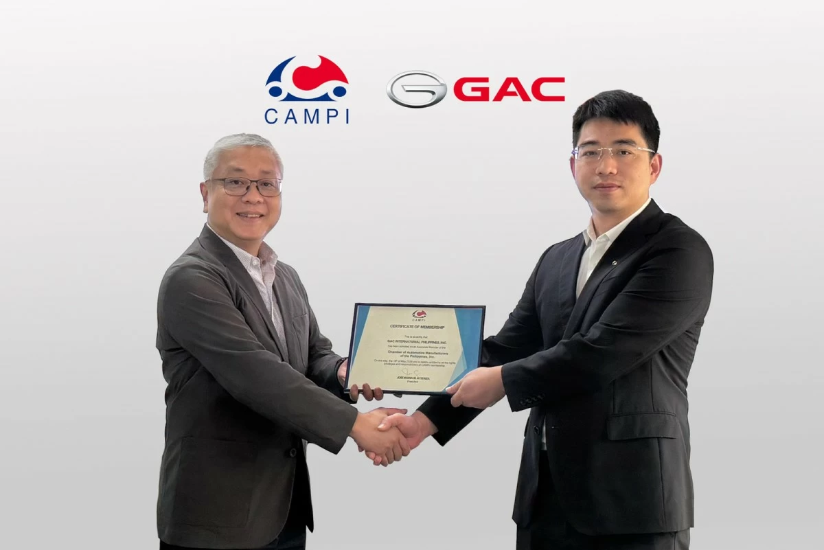 GAC Philippines formalizes their CAMPI Membership through a signing ceremony. From left: CAMPI President, Jing Atienza, and GAC Philippines General Manager, Calvin Cheng.
