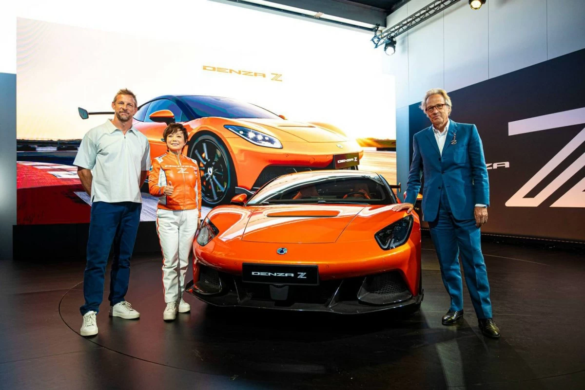 The Denza Z at the Goodwood Festival of Speed.