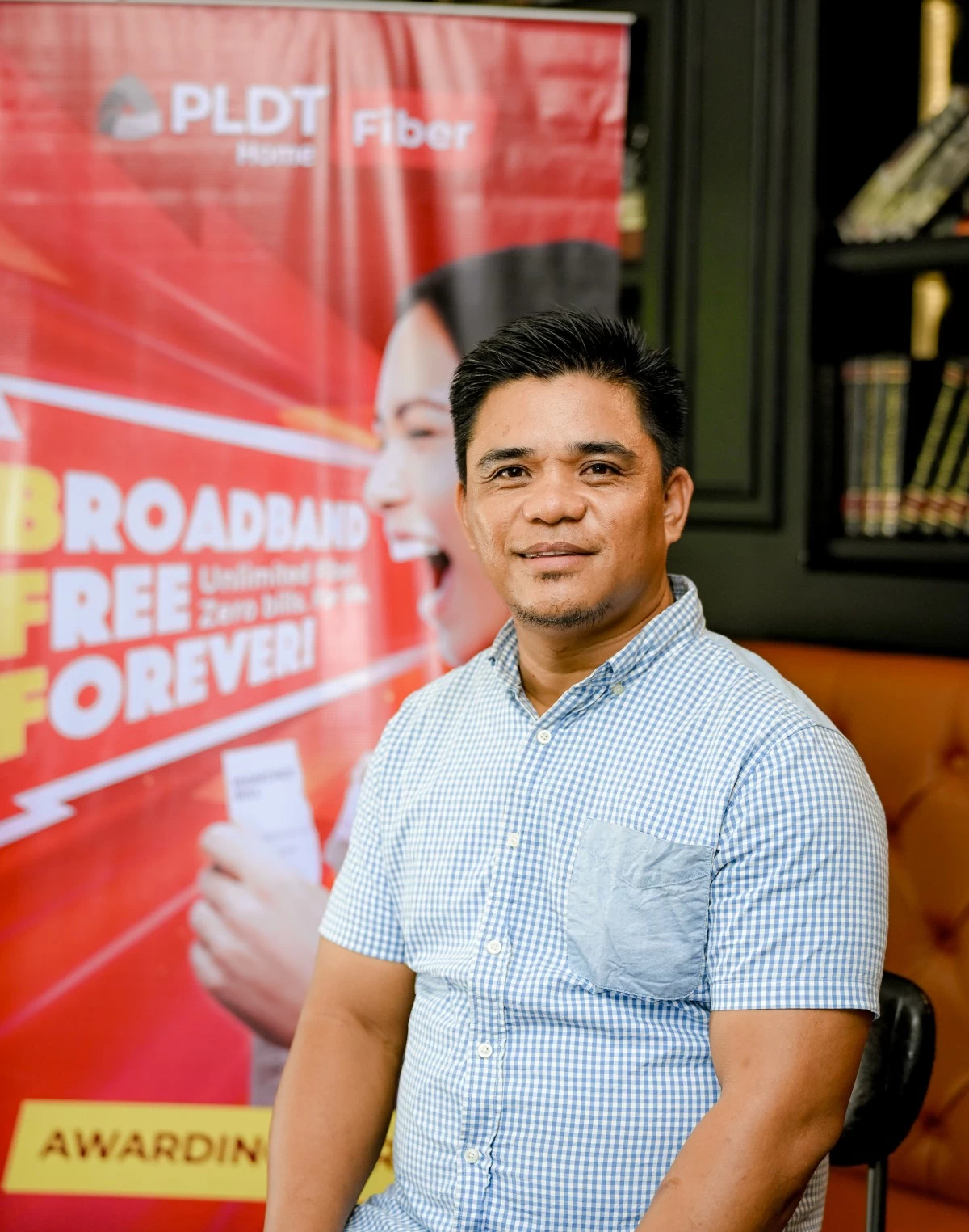 Michael Montepalco, PLDT Home Broadband Free Forever winner.
