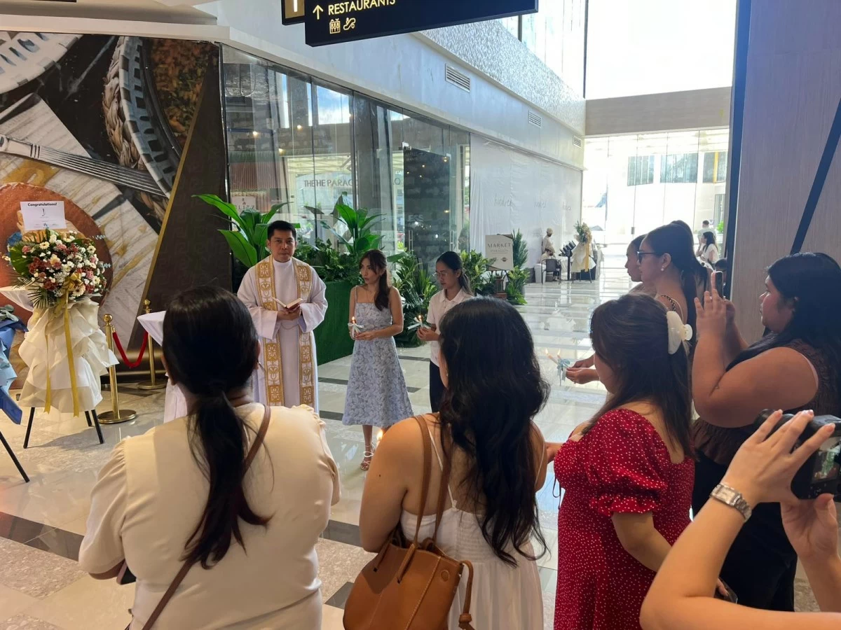OFFICIALS led the soft opening of The Paragon Davao Lifestyle Mall in Davao City on Wednesday morning, July 15. (Photo via Ivy Tejano / MB)