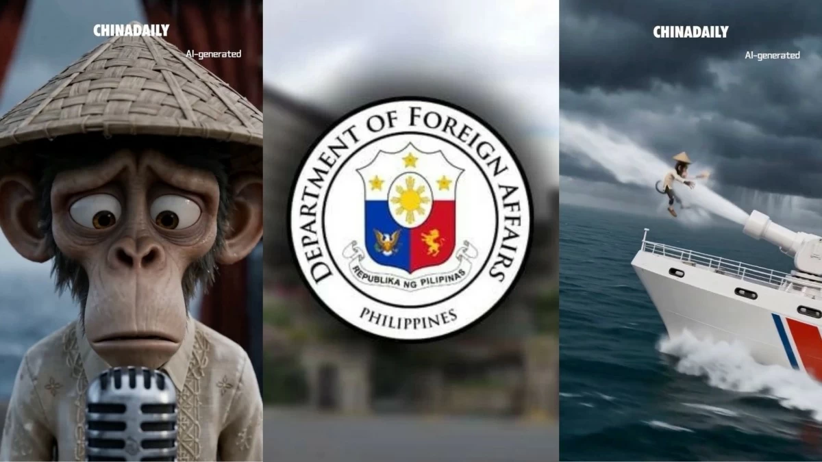 Screenshots from China Daily/DFA