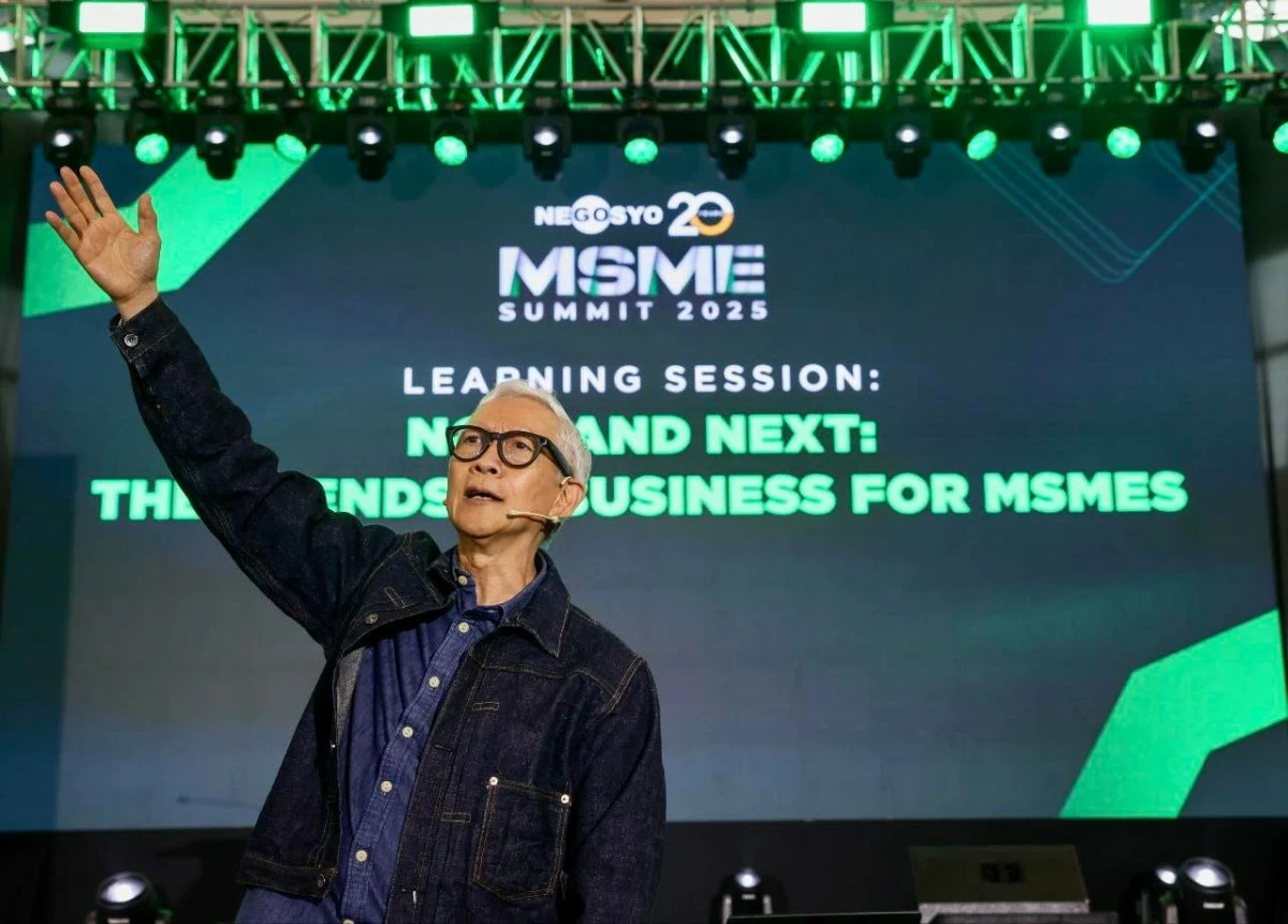 Business leaders and industry experts inspire aspiring entrepreneurs during the Go Negosyo MSME Summit 2025, sharing practical insights that help MSMEs innovate, adapt, and grow. Renowned speaker, author, and entrepreneur Mr. Francis Kong shared key insights during his session, “Now and Next: The Trends in Business for MSMEs.”