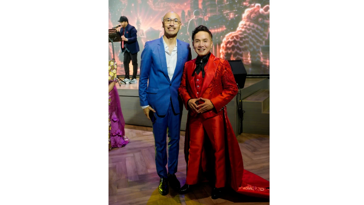 Dexter “Red” Nicolau and Dr. Rollin Tabuena