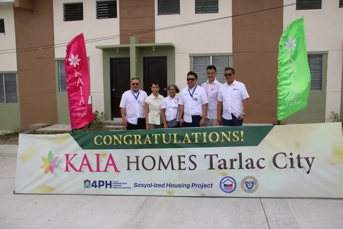 Department of Human Settlements and Urban Development (DHSUD) Undersecretary Eduardo Robles, Jr., Kaia Homes, Inc. (KHI) Chairperson Rosie Tsai, Pag-IBIG Fund CEO Marilene C. Acosta, DHSUD Secretary Jose Ramon “Ping” Aliling, KHI President John Phillip Wang, and Pag-IBIG Fund Deputy CEO of Marketing, Product Development and Sales Cluster Alexander Hilario G. Aguilar (Photo: CBDI)