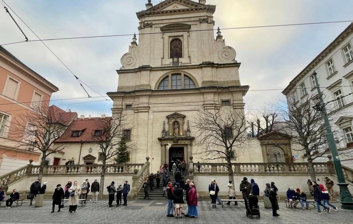 The Church of Our Lady Victorious in Prague