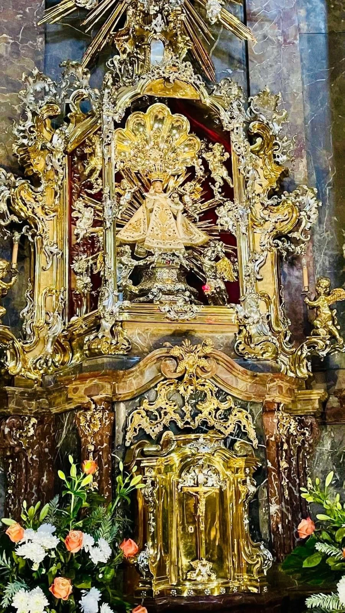 The Santo Niño inside the church