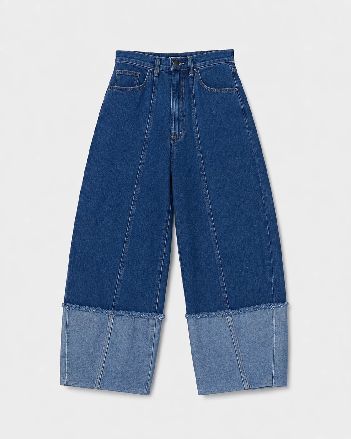 GTW Urban Turn-up Barrel Denim Pants