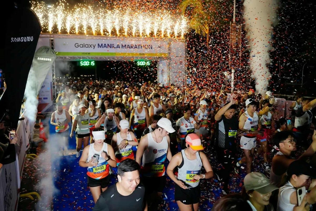 Galaxy Manila Marathon (Photo: SM Supermalls)