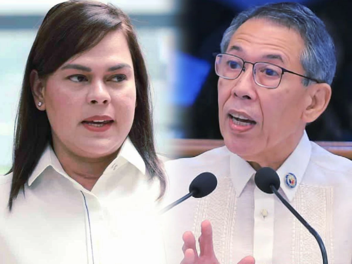 Vice President Sara Duterte (left), Akbayan Party-list Rep. Chel Diokno (House PPAB, Senate PRIB)