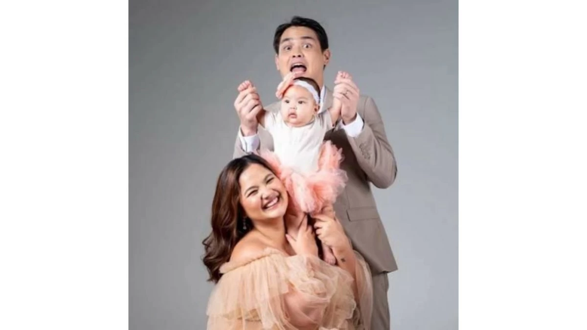 Ynna with her husband Bully and daughter Ava (Photo: @1920_by_studio_mnl)