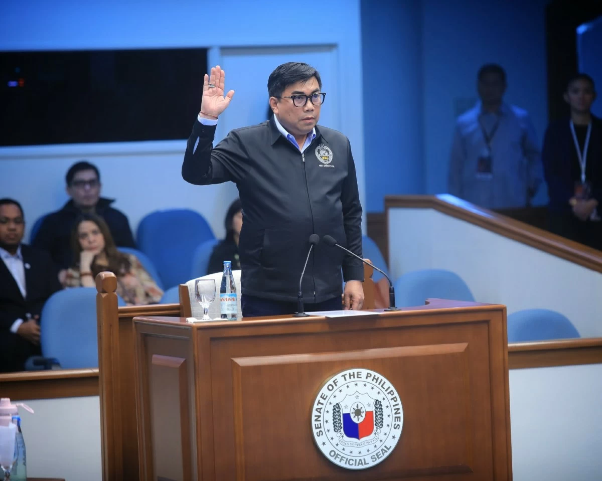 NBI Director Melvin Matibag (Senate PRIB)